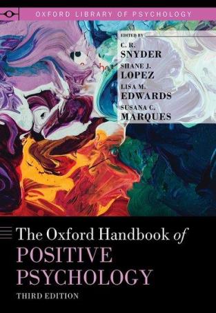 Book cover number 1 for The Oxford Handbook Of Positive Psychology written by C. R. Snyder, Shane J. Lopez, Lisa M. Edwards, Susana C. Marques published by Oxford University Press