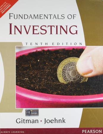 Book cover number 1 for Fundamentals Of Investing written by Gary Dessler published by Pearson Education