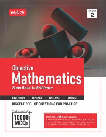 Book cover number 1 for Objective Mathematics (Volume 2) written by NA published by MTG Learning Media (P) Ltd.