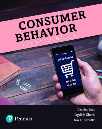 Book cover number 1 for Consumer Behavior : A Digital Native written by Varsha Jain, Jagdish Sheth, Don E. Schultz published by Pearson Education