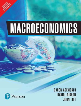 Book cover number 1 for Macroeconomics written by Daron Acemoglu, David Laibson, John List published by Pearson Education