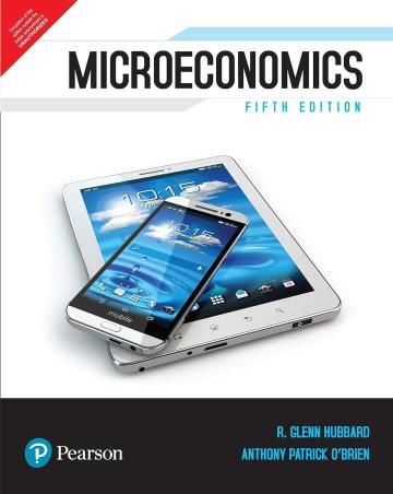 Book cover number 1 for Microeconomics written by R. Glemn Hubbard, Anthony Patrick O' Brien published by Pearson Education