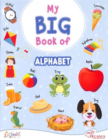 Book cover number 1 for My Big Book Of Alphabet written by NA published by Pegasus
