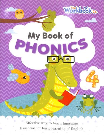 Book cover number 1 for My Book Of Phonics 4 written by NA published by Pegasus