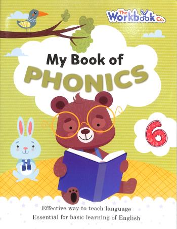 Book cover number 1 for My Book Of Phonics 6 written by NA published by Pegasus