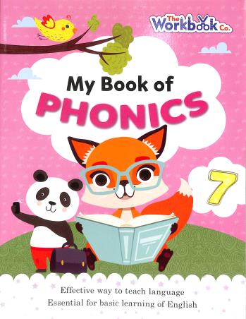 Book cover number 1 for My Book Of Phonics 7 written by NA published by Pegasus