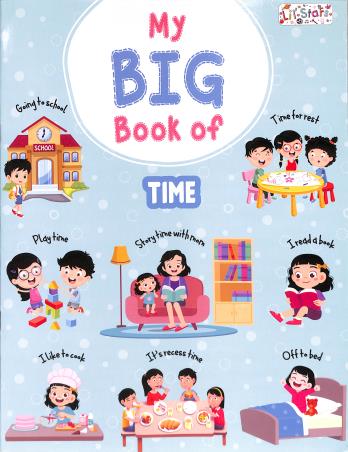 Book cover number 1 for My Big Book Of Time written by NA published by Pegasus