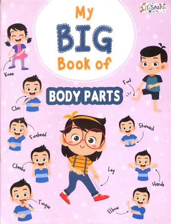 Book cover number 1 for My Big Book Of Body Parts written by NA published by Pegasus