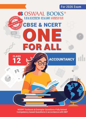 Book cover number 1 for CBSE & NCERT One for All Class 12 Accountancy (For 2026 Exam) written by NA published by Oswaal Books