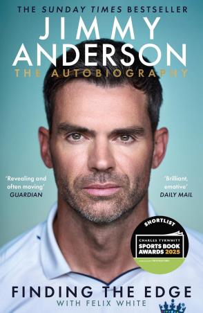 Book cover number 1 for Finding the Edge : The Autobiography written by Jimmy Anderson published by Blink Publishing