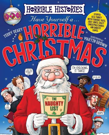 Book cover number 1 for Horrible Christmas written by Terry Deary published by Scholastic