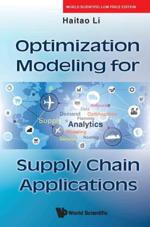 Book cover number 1 for Optimization Modeling For Supply Chain Applications written by Haitao Li published by World Scientific