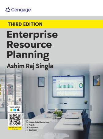 Book cover number 1 for Enterprise Resource Planning written by Ashim Raj Singla published by Cengage Learning India Private Limited