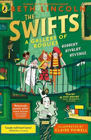 Book cover number 1 for The Swifts : A Gallery Of Rogues written by Beth Lincoln published by Puffin