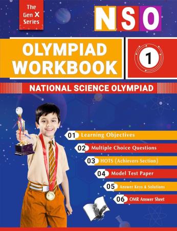 Book cover number 1 for NSO Olympiad Workbook 1 written by NA published by V&S Publishers