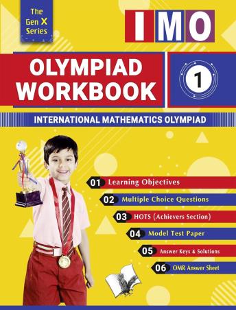 Book cover number 1 for IMO Olympiad Workbook 1 written by NA published by V&S Publishers