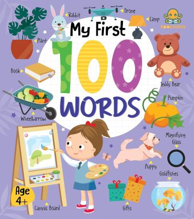 Book cover number 1 for My First 100 Words written by NA published by Booktopus