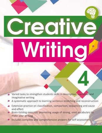Book cover number 1 for Creative Writing 4 written by NA published by Blueberry Books