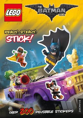 Book cover number 1 for LEGO Ready Steady Stick! written by NA published by Egmont