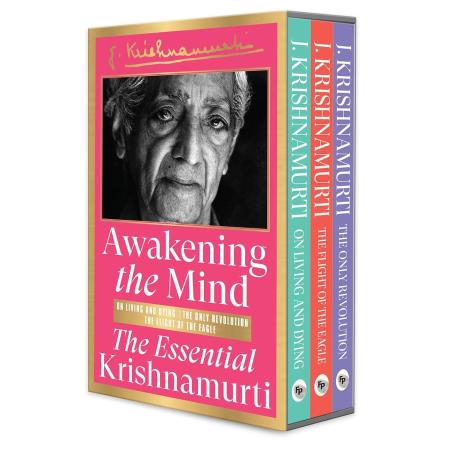 Book cover number 1 for Awakening The Mind : The Essential Krishnamurti (Set Of 3 Books) written by J. Krishnamurti published by Fingerprint Publishing