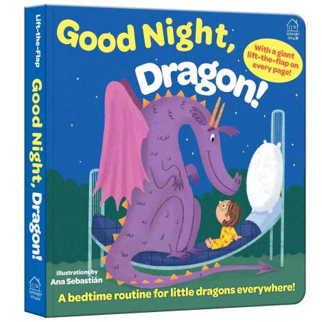Book cover number 1 for Good Night, Dragon! (Lift The Flap) written by NA published by Wonder House