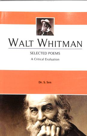 Book cover number 1 for Selected Poems : Walt Whitman written by S. Sen published by Unique Publishers