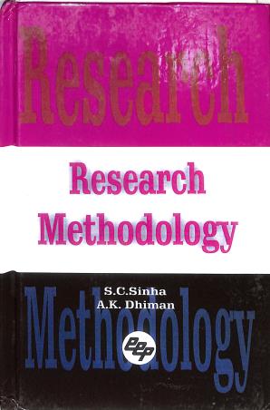 Book cover number 1 for Research Methodology (Set of 2 Volumes) written by S.C. Sinha, A. K. Dhiman published by Ess Ess Publications