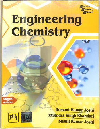 Book cover number 1 for Engineering Chemistry written by Hemant Kumar Joshi, Narendra Singh Bhandari, Sushil Kumar Joshi published by PHI Learning Private Limited