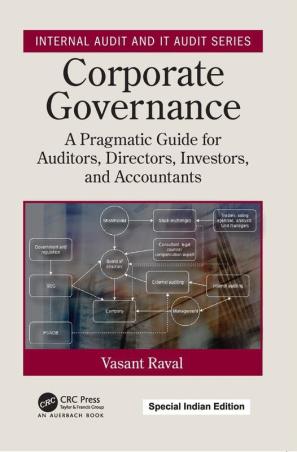 Book cover number 1 for Corporate Governance written by Vasant Raval published by CRC Press