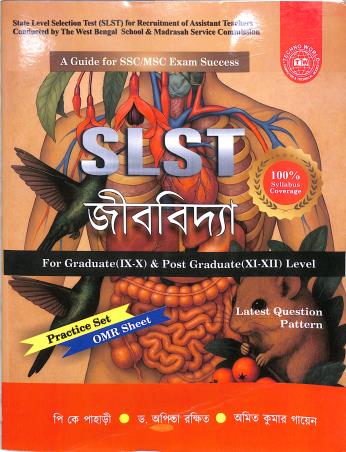 Book cover number 1 for SLST Jibbidya (For Graduate 9-10 & Post Graduate 11-12 Level) A Guide For SSC / MSC Exam Success written by P. K. Pahari, Arpita Rakshit, Amit Kumar Gayen published by Techno World
