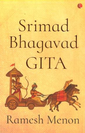 Book cover number 1 for Srimad Bhagavad Gita written by Ramesh Menon published by Rupa Publications India
