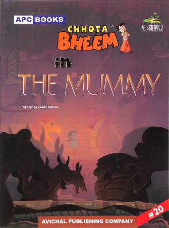 Book cover number 1 for APC Chhota Bheem In The Mummy Volume 20 written by NA published by Avichal Publishing Company
