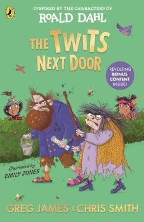 Book cover number 1 for The Twits Next Door written by Greg James, Chris Smith published by Puffin