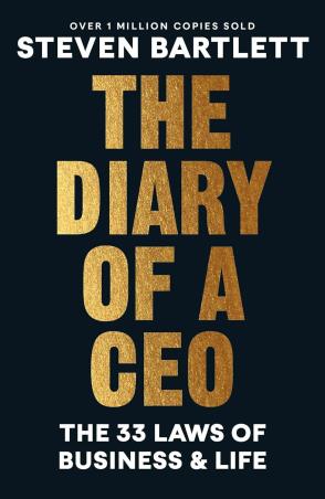 Book cover number 1 for The Diary Of A CEO : The 33 Laws Of Business And Life written by Steven Bartlett published by Ebury Edge