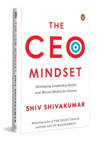Book cover number 1 for The CEO Mindset written by Shiv Shivakumar published by Penguin Books