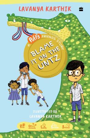 Book cover number 1 for Blame It On The Untz written by Lavanya Karthik published by Harper Collins Publishers