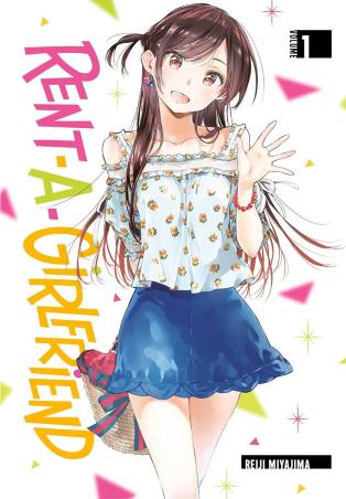 Book cover number 1 for Rent A Girlfriend 1 written by Reiji Miyajima published by Kodansha Comics