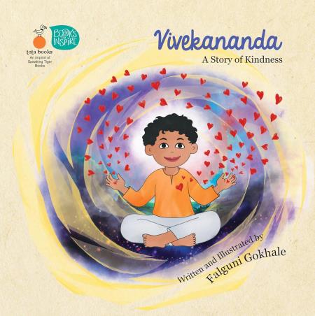 Book cover number 1 for Vivekananda written by Falguni Gokhale published by Tota books