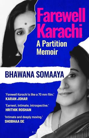 Book cover number 1 for Farewell Karachi : A Partition Memoir written by Bhawana Somaaya published by Bloomsbury Publishing