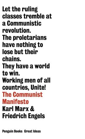 Book cover number 1 for The Communist Manifesto written by Friedrich Engels, Karl Marx published by Penguin Books