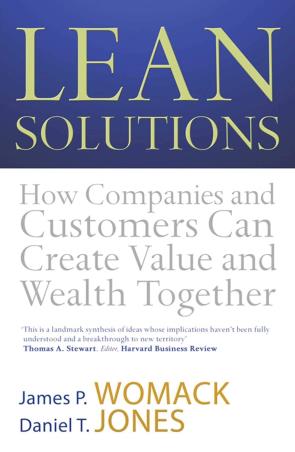 Book cover number 1 for Lean Solutions written by P. James Womack published by Simon & Schuster