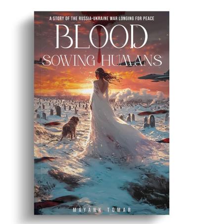 Book cover number 1 for Blood Sowing Humans written by Mayank Tomar published by Hay House