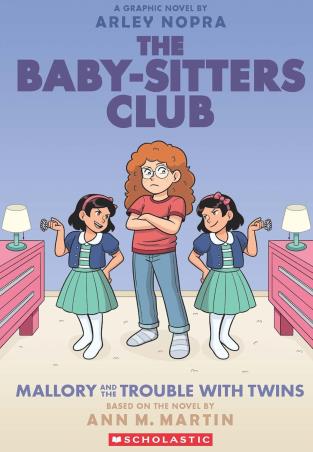 Book cover number 1 for The Baby-Sitters Club -17 : Mallory And The Trouble With Twins written by Ann M. Martin published by Scholastic