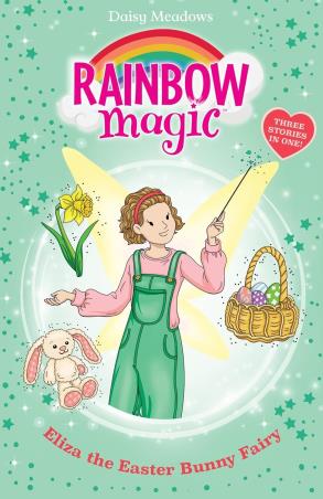 Book cover number 1 for Rainbow Magic : Eliza The Easter Bunny Fairy written by Daisy Meadows published by Orchard Books