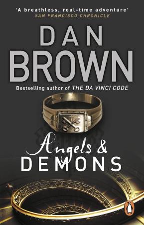 Book cover number 1 for Angels & Demons written by Dan Brown published by Corgi Books