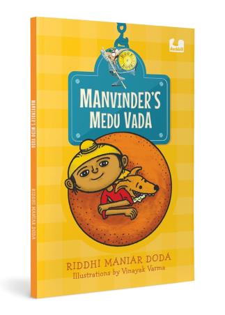 Book cover number 1 for Manvinder’s Medu Vada written by Riddhi Maniar Doda, Vinayak Varma published by Duckbill