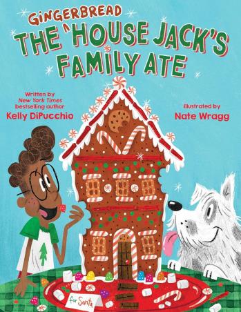 Book cover number 1 for The Gingerbread House Jack's Family Ate written by Kelly DiPucchio published by Orchard Books
