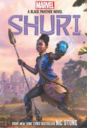 Book cover number 1 for Marvel A Black Panther Novel : Shuri written by Nic Stone published by Scholastic