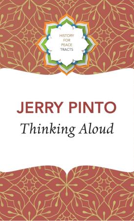 Book cover number 1 for Thinking Aloud written by Jerry Pinto published by Seagull Books