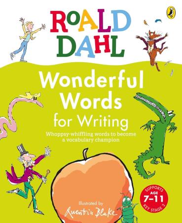 Book cover number 1 for Wonderful Words For Writing written by Roald Dahl published by Puffin
